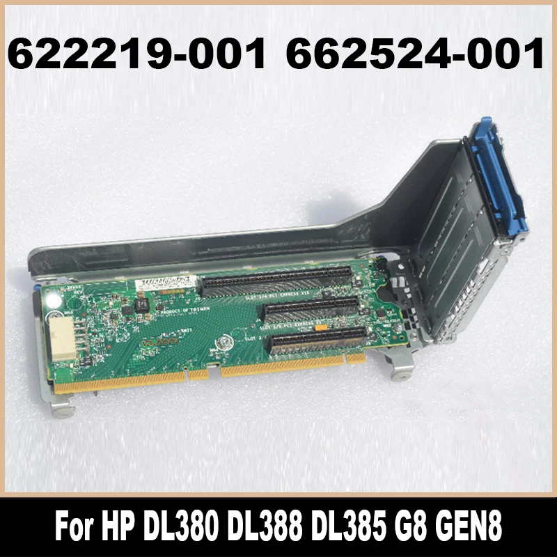Оригинальные аксессуары для сервера HP DL380 DL388 DL385 G8 Gen8 622219-001 662524-001, Расширительная плата PCI-E 100%, протестирована
