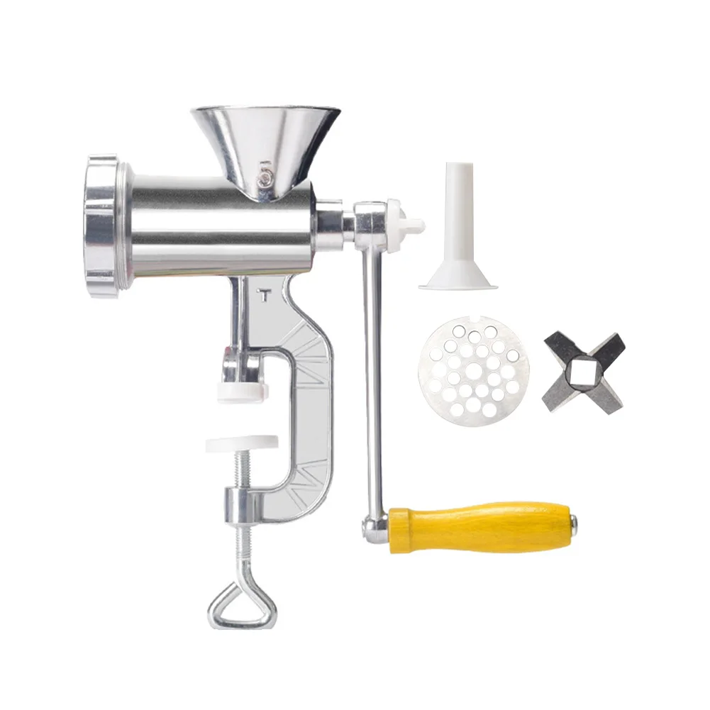 Multifunktionale Manuelle Fleischwolf Kochen Werkzeuge Tragbare Handheld Herstellung Fleischwolf Handkurbel Zubehör Küche Liefert