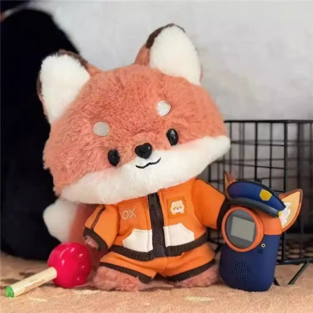 

Cute Hoodie 20cm Plush Toy Clothes Overalls Shoulder Strap Cotton Doll Clothes Dress Up Mini Plush Toy Clothes Children's Gift