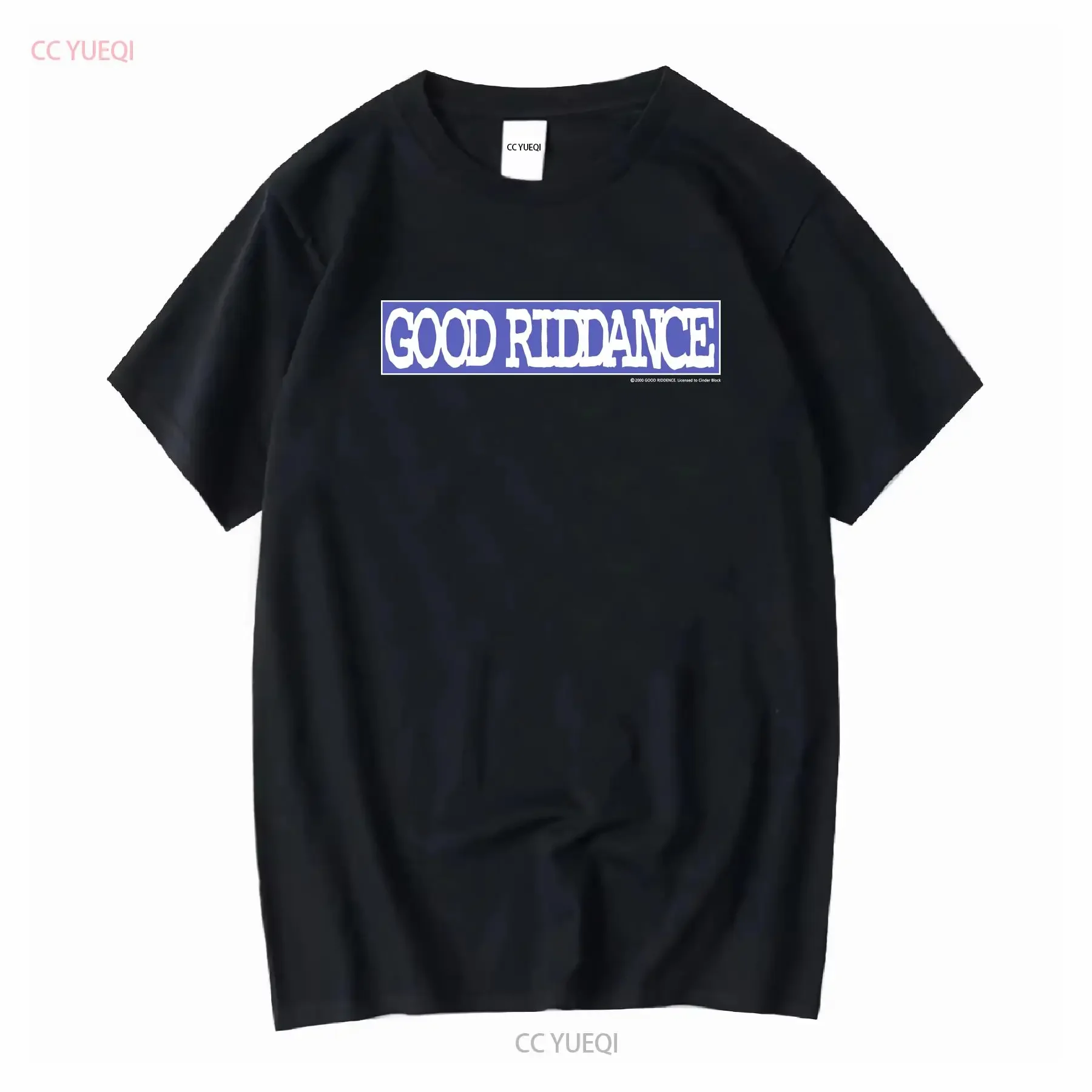 Vintage Y2K Good Riddance America Punk Rockband Wreck Chords Promo Tour Konzert T-Shirt L Vintage Washed Atmungsaktive Grafik