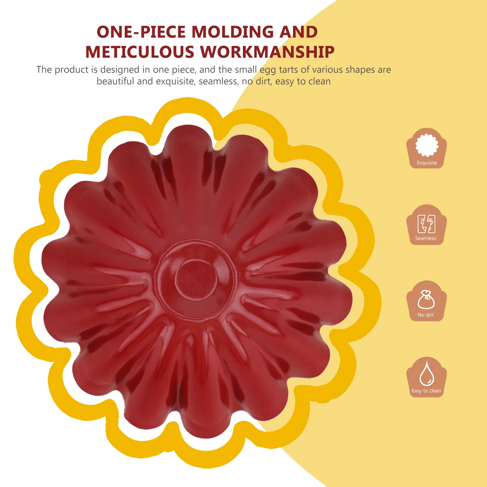 

6Pcs Stainless Steel Egg Tart Mold Nonstick Baking Supply DIY Baking Mold Kitchen Bakeware Gift Safe Material