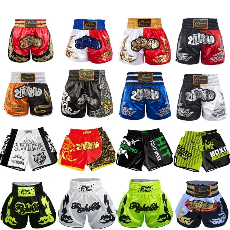 Boxing Pants Combat Clothing Training Fight Shorts Combat Training Boxing Shorts Octagon Boxing Competition Shorts