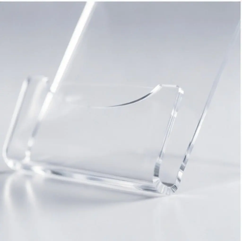 2Pcs Plastic Transparent Speaker Display Stand Car Audio Mount Desktop Stable Holder for Speaker Support Universal Car Audio