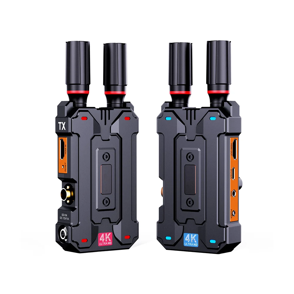 1000ft Wireless HDM I 4K Low Latency SDI Professional-grade Video Transmitter Receiver HDM I SDI  H.265