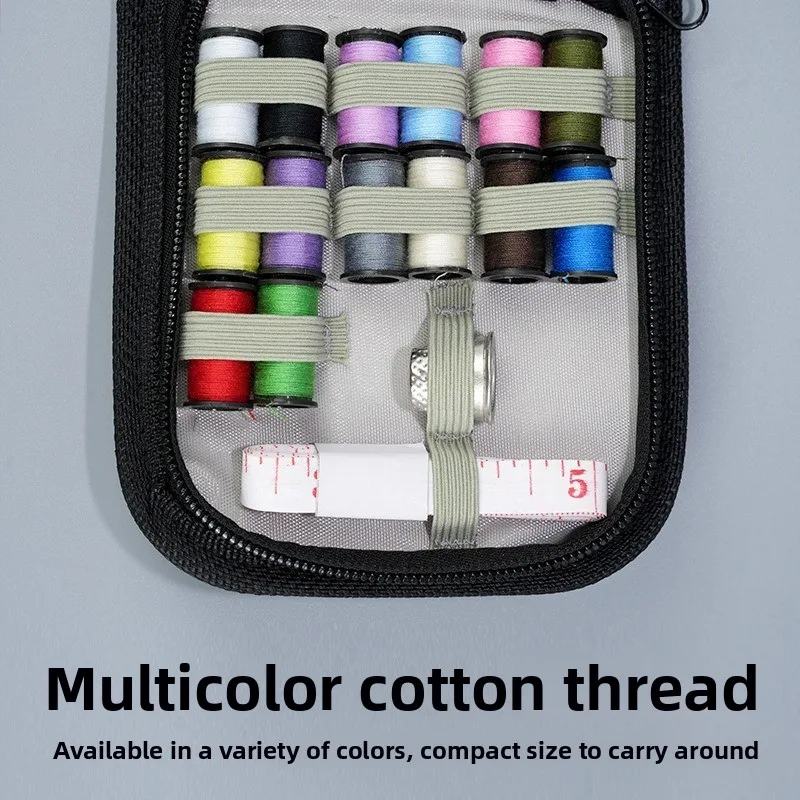 New Bohemian Style Sewing Kit 27-Piece Set Multi-Functional Convenient Sewing Tools Printed Design, Essential Sewing Accessories