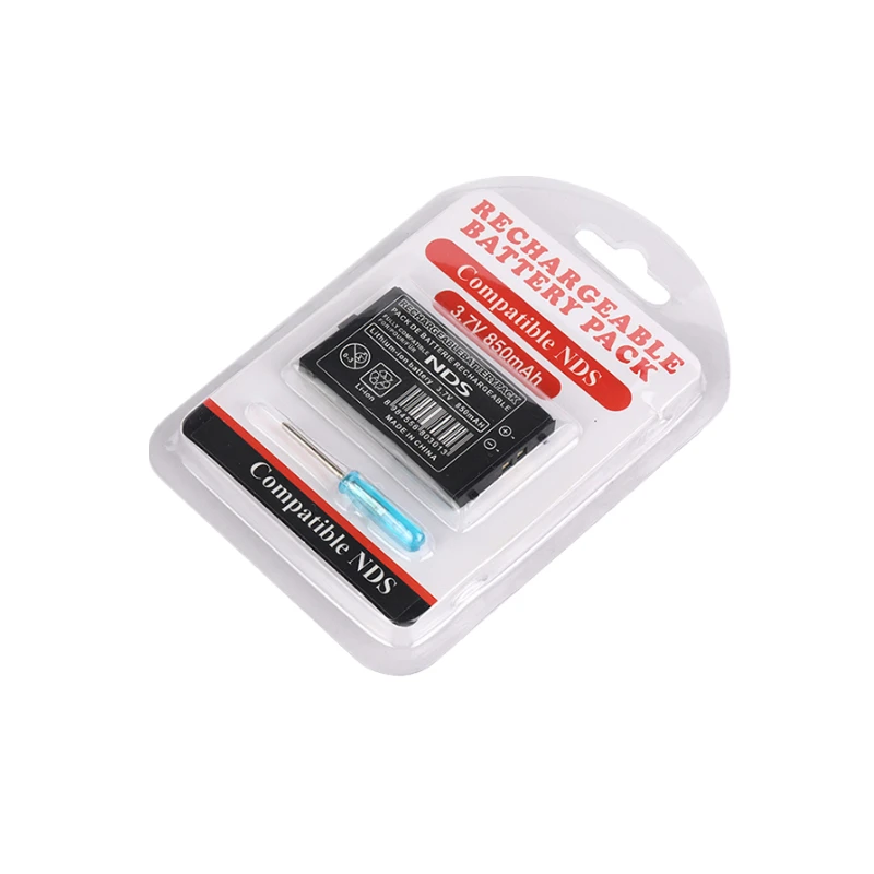 850mAh NTR-003 NDS بطارية حزمة 3.7 فولت بطاريات ليثيوم قابلة للشحن لنينتندو سويتش لعبة وحدة التحكم N DS NTR-001 خلايا داخلية