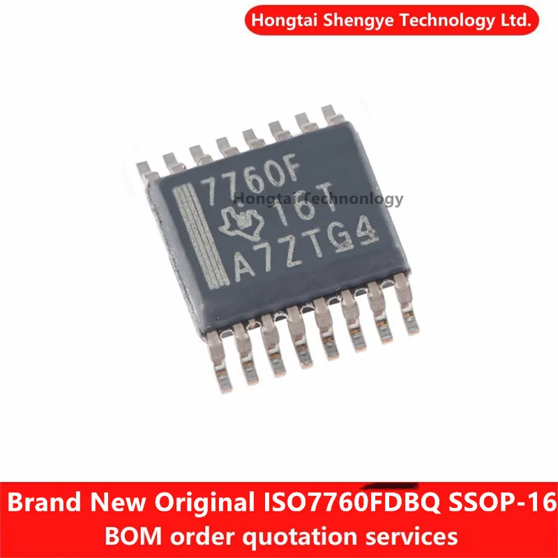 New Original ISO7760FDBQ SSOP-16 EMC Enhanced Six-Channel Digital Isolator Chip