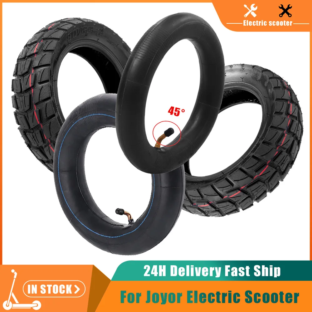 Elektroroller 80/65-6 Offroad-Außenreifen und Schlauch für Joyor S5 S8 S10s S-Serie, Aufblasbare Straßenreifen Zubehör