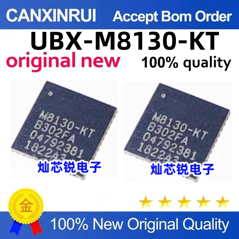 UBX-M8130-KT M8130-KT Qfn40 Gps Positionering Chip Nieuwe Originele Geïmporteerde Hete Verkoop