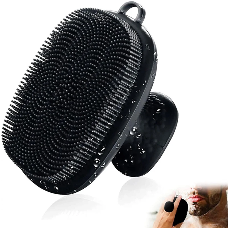 Scrubber per il viso in Silicone, massaggiatore per il viso esfoliante delicato, rimuove la pelle secca morta, accessorio per il bagno Scrubber per il viso