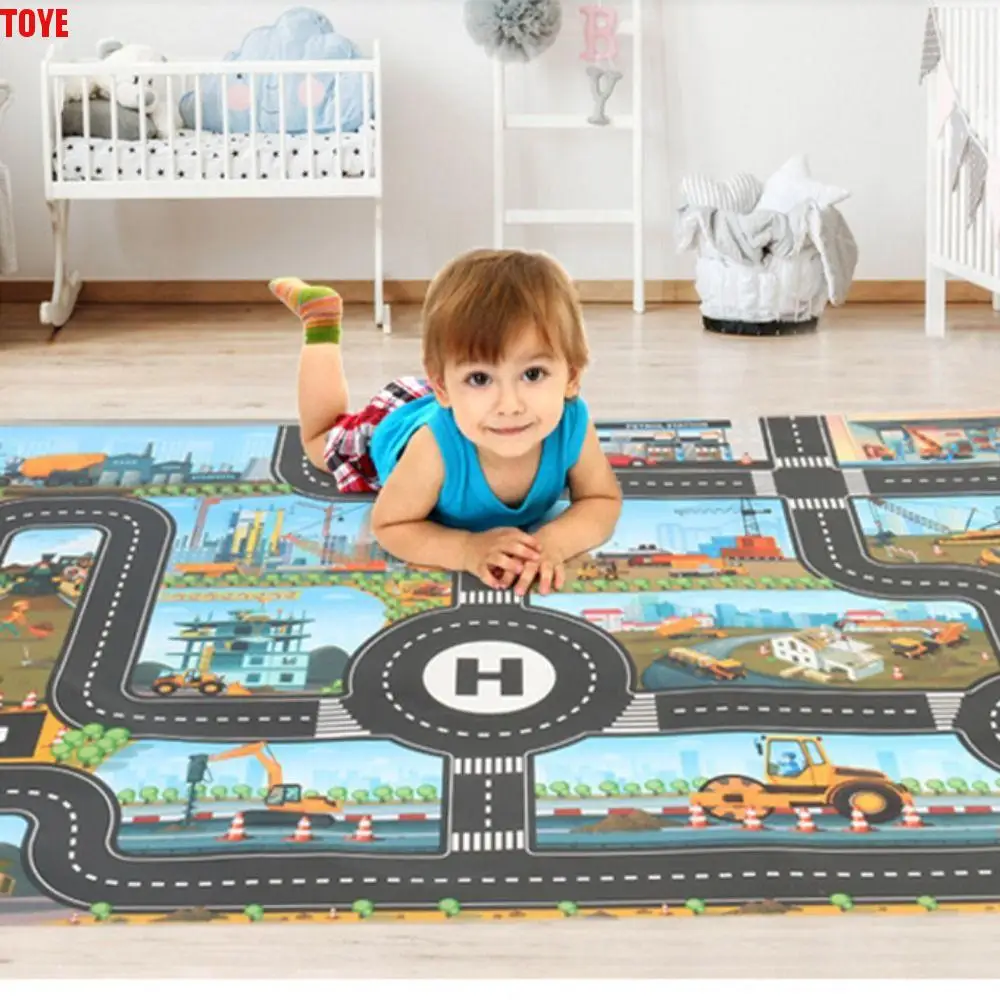 

Детский подарок, дорожный коврик, дорожная карта автомобиля, дорожный ковер, игровой коврик, сделай сам, дорожные знаки, городская парковка, дорожная карта, коврики для скалолазания, игрушки
