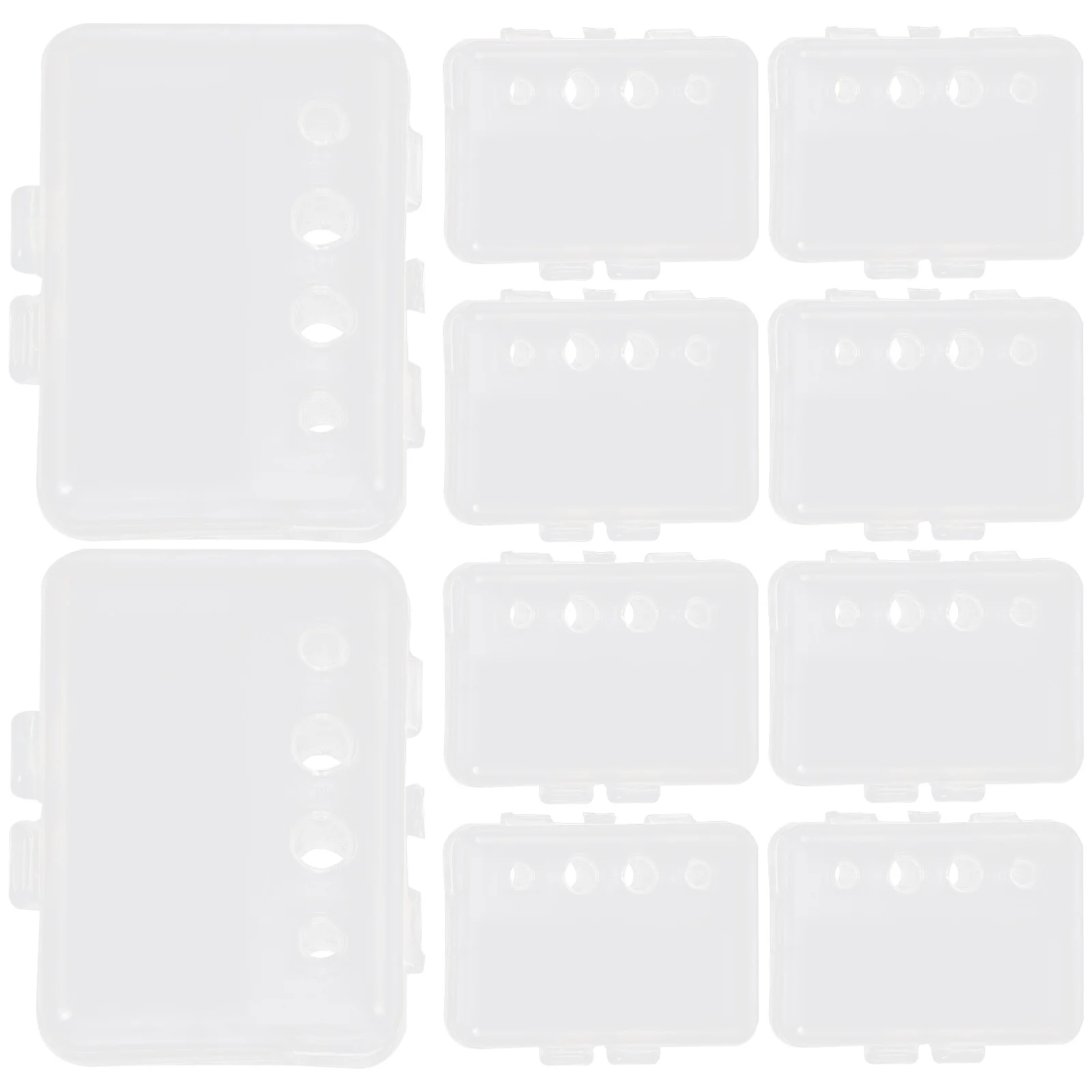 

20pcs Covers Straw Base Travel Bristles Storage Protector Dust Toothbrush Dust Caps Caps Oral Care Brush Head Cases