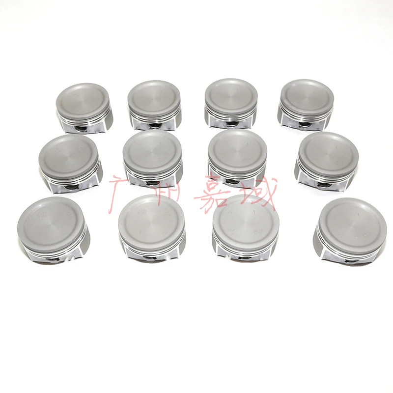 12pcs  Engine piston for Mercedes Benz M275 M275.953 M275.950 C216 W220 W221 CL600 S600 S600L 5.5T A2750301517 2750301517