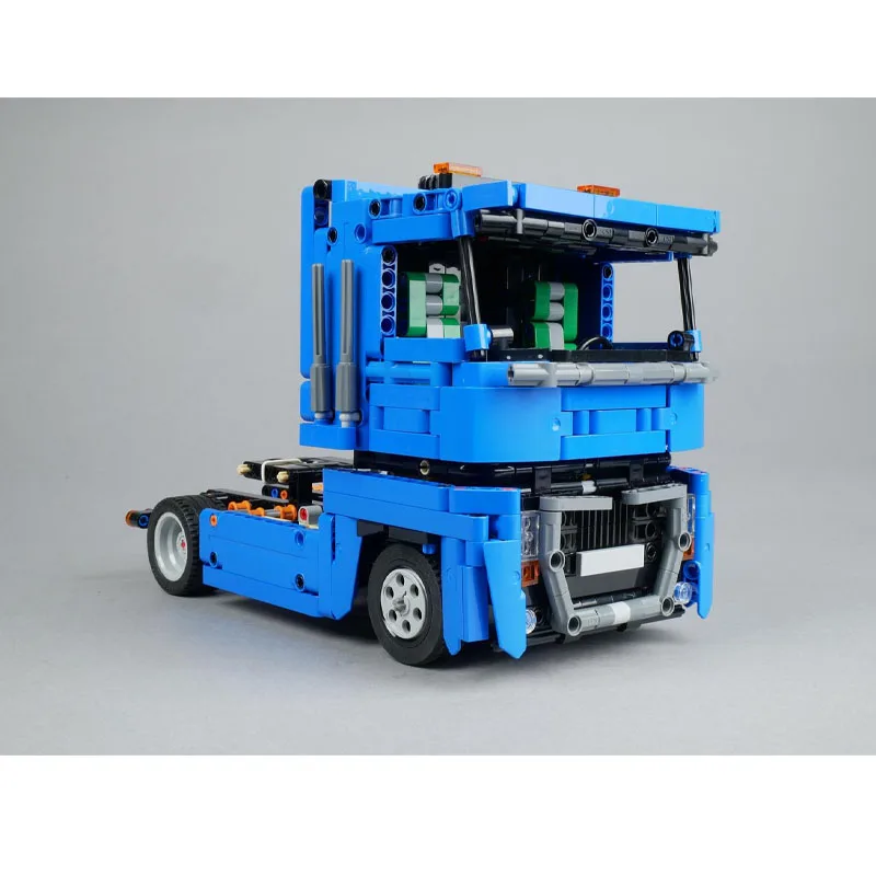 MOC- 168835   Model klocków konstrukcyjnych do transportu ładunku 1005 Części: Model klocków urodzinowych dla dzieci o wysokim stopniu trudności dla dorosłych