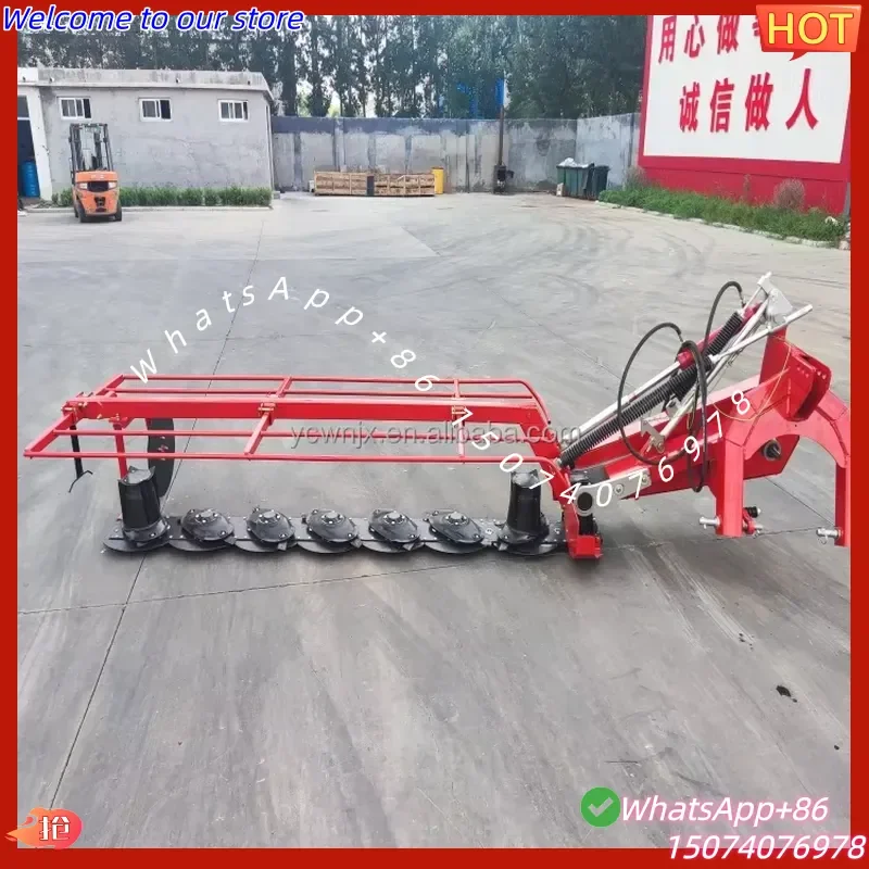 2026 High Productivity No-Squeezed 3 Point Hay Disc Mower for Farm Machines Rotary Disc Mower