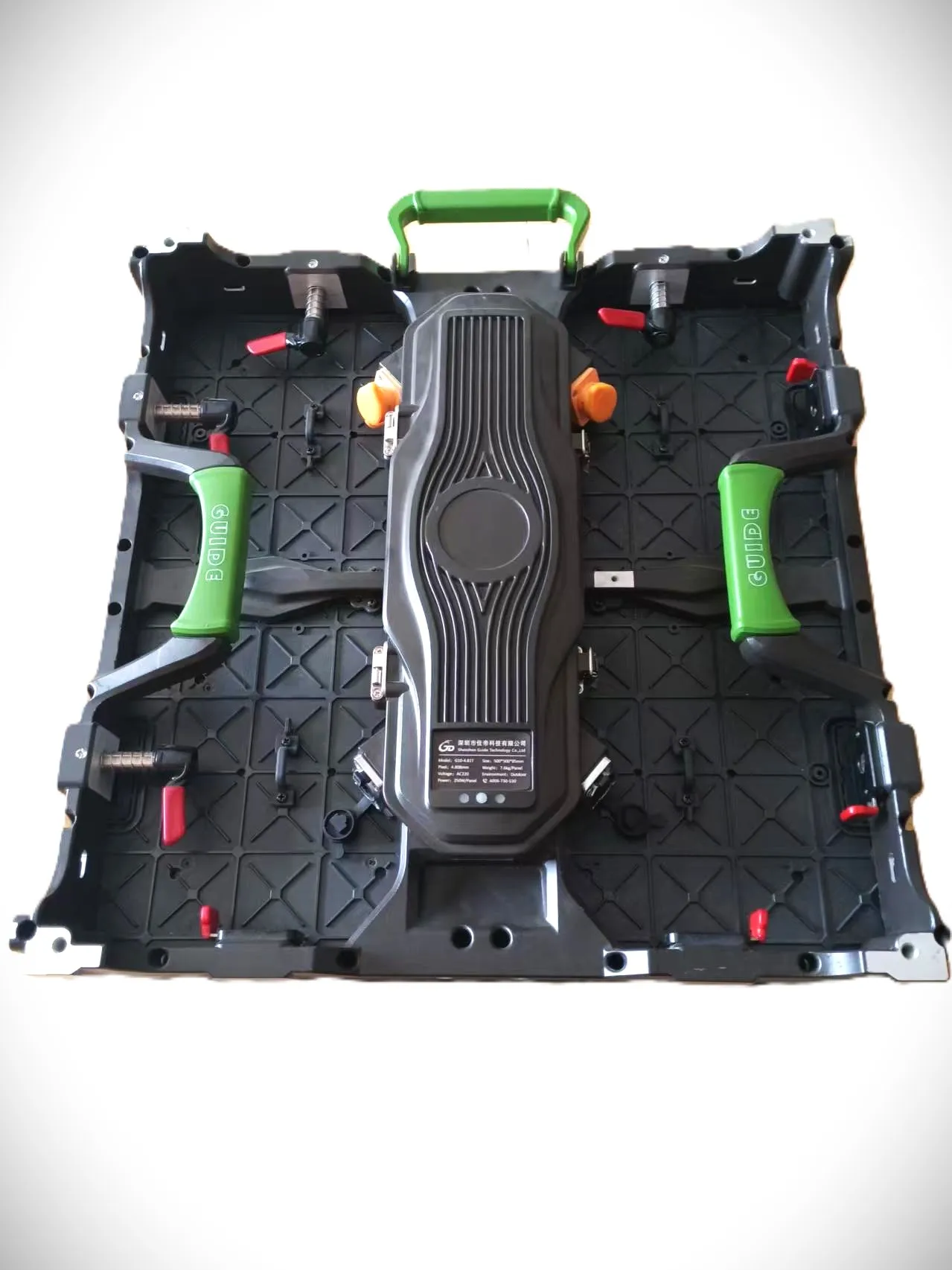 Guide Visual Portable P2.6 Indoor Full Color LED Screen Rental Solution Seamless Splicing High Brightness Stage Background Panel