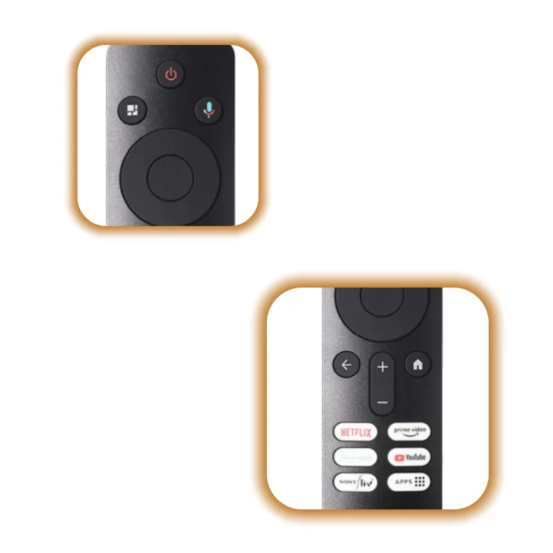 Wireless Smart Voice Remote Controller, Perfect Replacement Fit for E85540014E3A Smart TV with Full Functional Keys