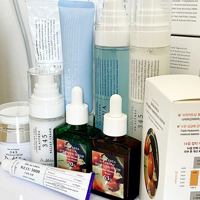 Hot Selling Dr.Althea Refreshing Non Greasy Moisturizing Spray Soothing Korean PDRN Revitalizing Face Cream Vitamin C  Essence