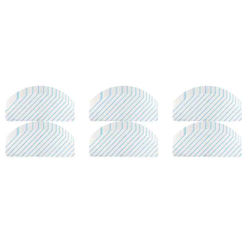 A99T 60Pcs Mop Cloths Mop Pads For ECOVACS DEEBOT OZMO T8 AIVI T8 Max N8 N8pro N8pro+ T9 Power Max Vacuum Cleaner Accessories