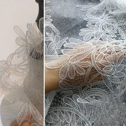 Lace Woven Ribbon Embroidered Ribbon White Black Solid Color Designer Lace Clothing Fairy Style Palace Style Forest Series