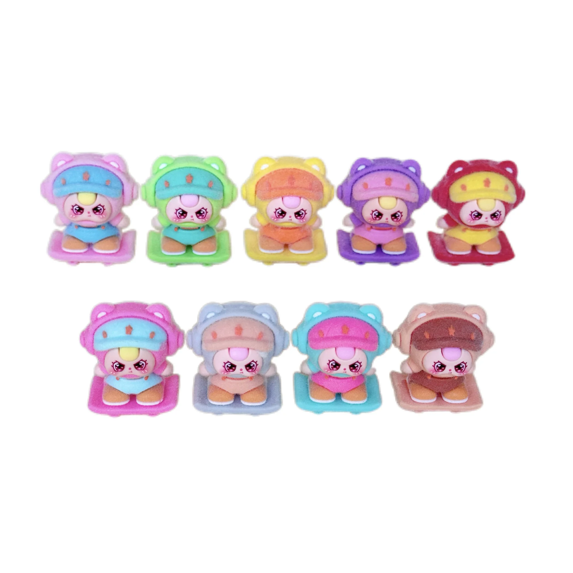 10 قطع من أكياس فول الموسيقى على لوح التزلج، ومعلقات مجوهرات صغيرة لطيفة يمكنك صنعها بنفسك، وسلاسل مفاتيح، وزخارف صغيرة لسطح المكتب، وإكسسوارات من الراتنج