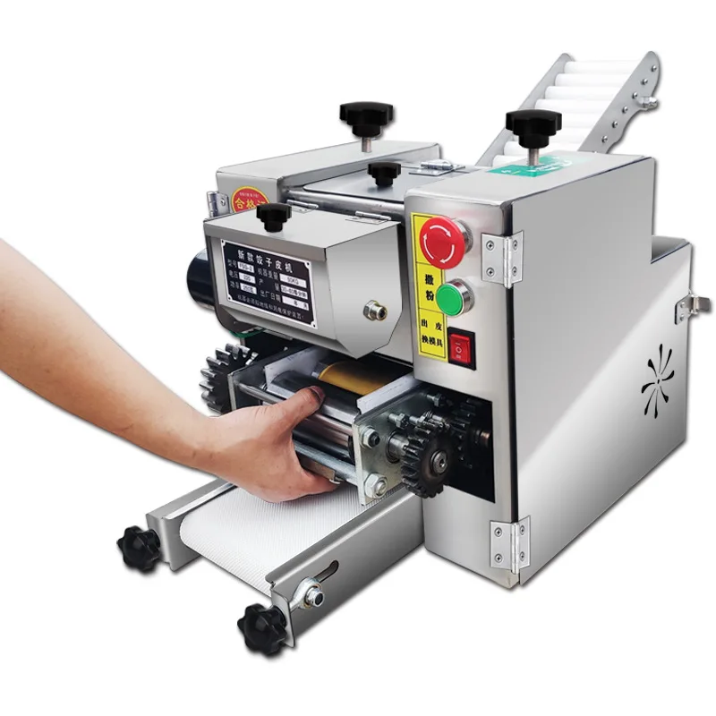 Bun wrapper machine, commercial use, fully automatic pressurized dumpling,  new model imitating handmade rolling dough machine
