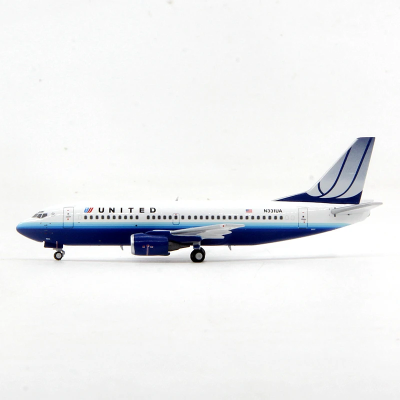 1/400 Scale C Model C0010 United Airlines  B737-300 N331UA Passenger Passenger Aircraft Model Collectible Toy Gift Display