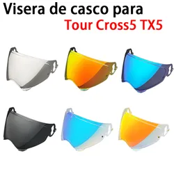 Visera para casco de motocicleta para Tour-Cross 5 TOUR CROSS V XD-5 Helmet Len Replacement Original Face Shield Anti Fog Film