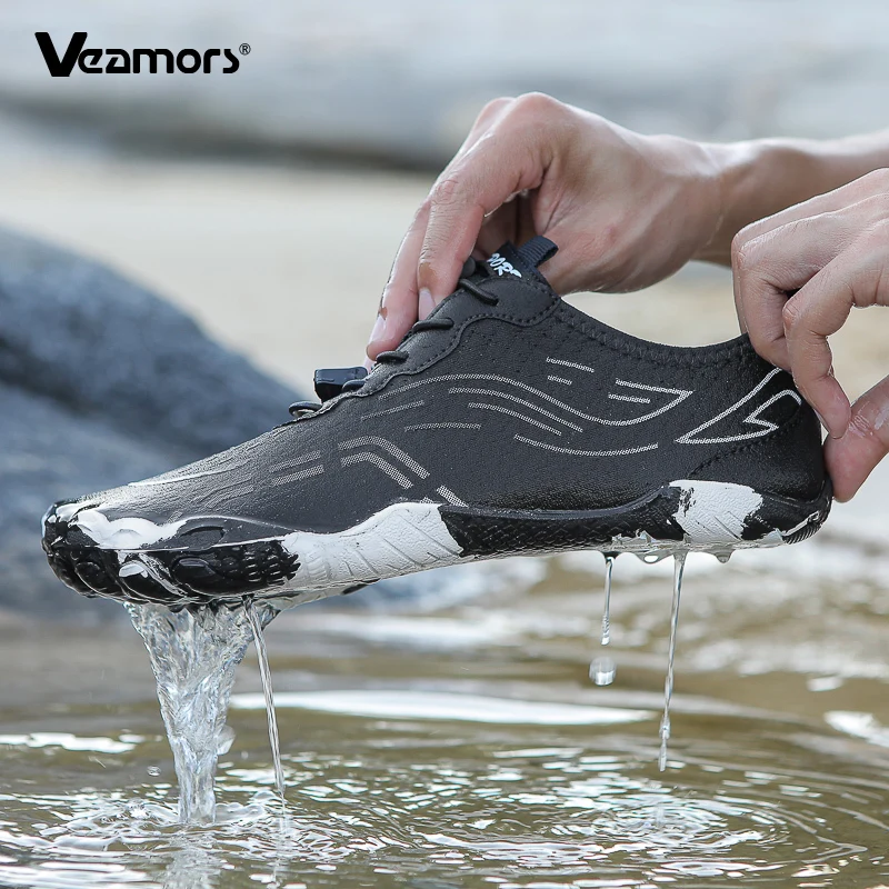 Light Soft Seaside Water Sports Shoes Men Quick Dry Wading Sneakers for Surfing Swimming Diving Women's Aqua Shoes Non-slip