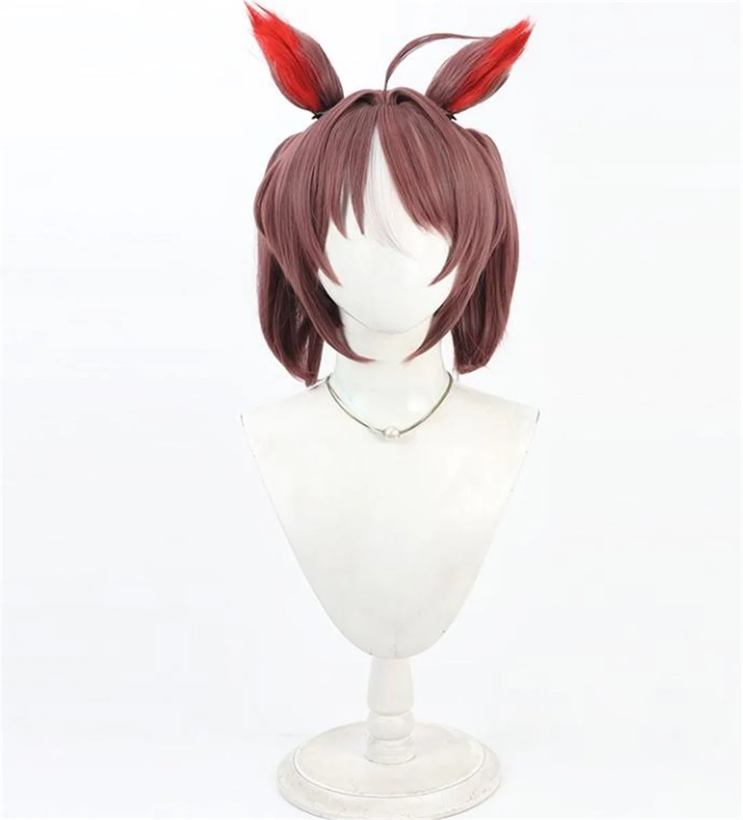 Cosplay Uma Musume Pretty Derby Gran Alegria Wig Anime party carnival wig synthetic heat-resistant ear tail wig