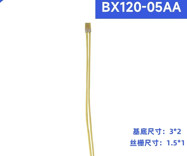 High Precision Strain Gauge Welding Free BXF120-05AA Minimum Strain Gauge Fine Rod Microstructure Testing Strain