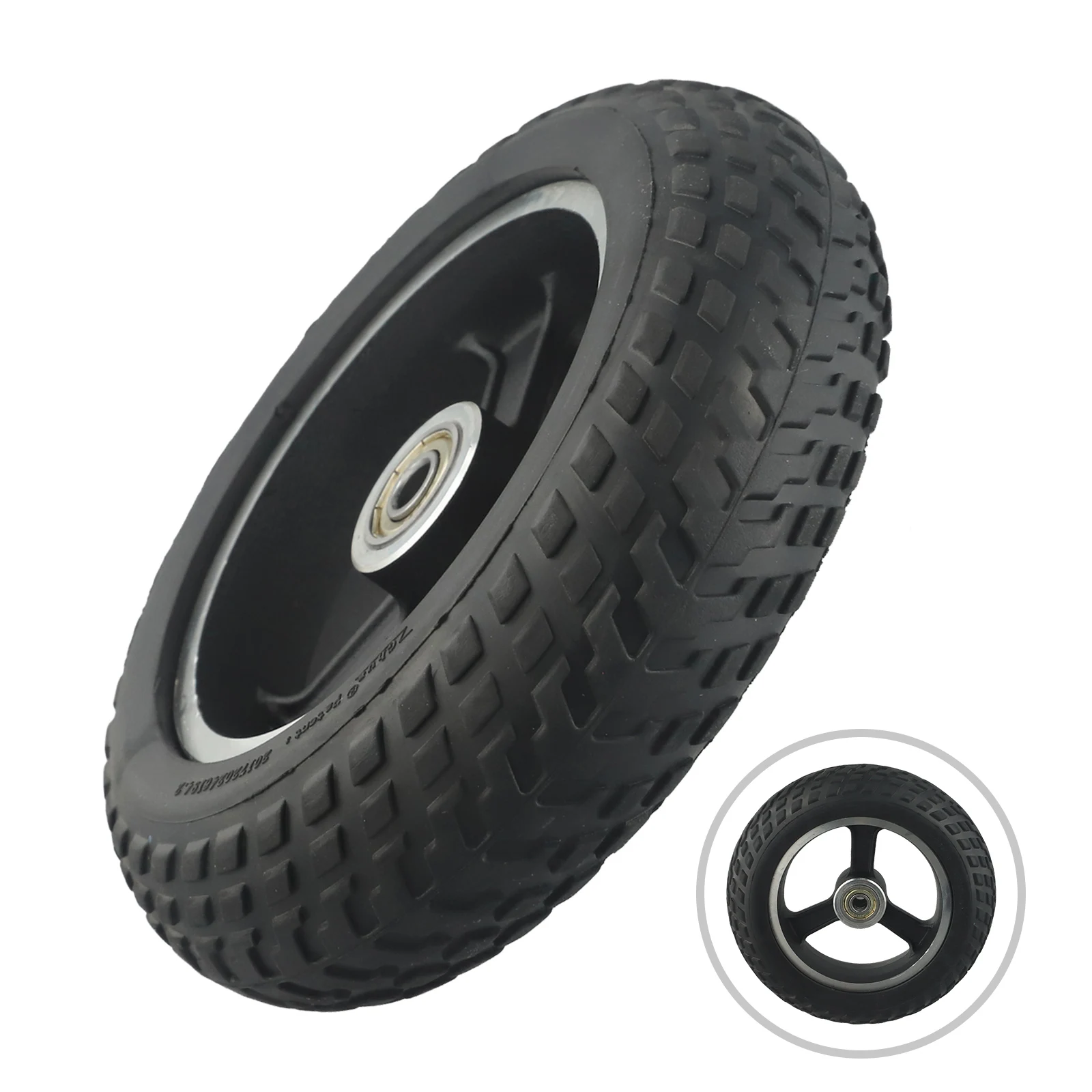 

Riding On Streets Off-road Riding 8mm 10mm Electric Scooter Solid Wheel Scooter Wheel Hub Easy To Use Smooth Ride