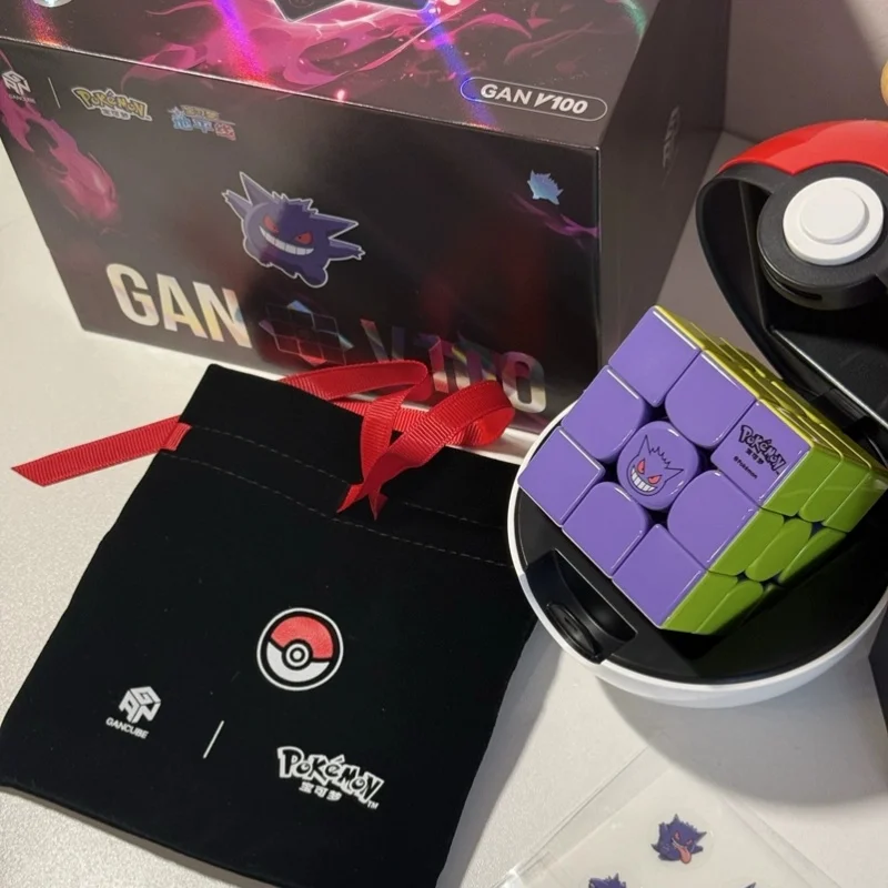 

Genuine 3x3 Speed Cube PokéMon Gengar Greninja Gan V100 Maglev Professional Puzzle Magic Cube For Adult Collectors Hobbyists
