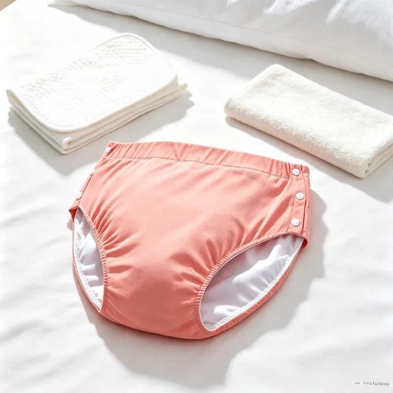 Reusable Washable Cotton Adult Cloth Diaper Cover Leakproof Incontinence Underwear Bedridden Disabled Elderly Adjustable