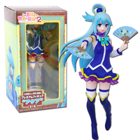 Anime Kono Subarashii Sekai ni Shukufuku o! Aqua Action Figure PVC Collection Model Doll Hobby Toys Desktop Decrations 20cm