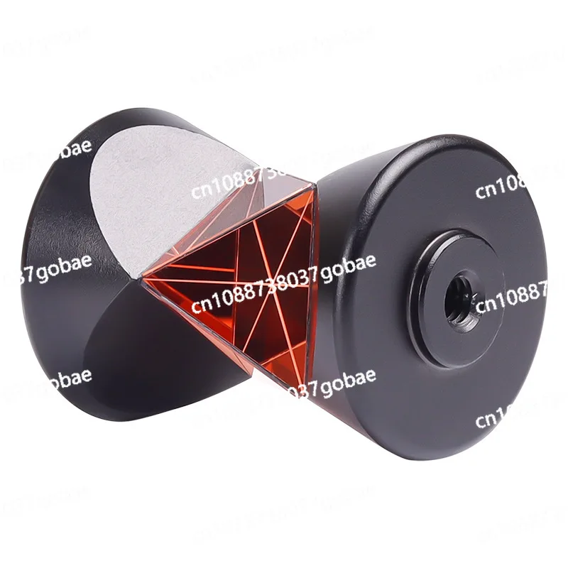 محطة إجمالية صغيرة جديدة بزاوية 360 درجة GRZ101 قياس المنشور الصغير + 4 أكياس ناعمة للغاية + فقاعات #4