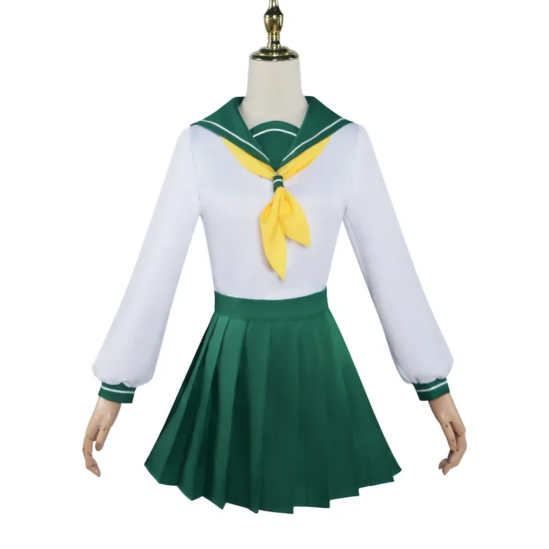 Magical Girls Hiiragi Utena Minakami Sayo Tenkawa Kaoruko Cosplay Anime Gushing Over Araga Kiwi Costume Wig JK School Uniform