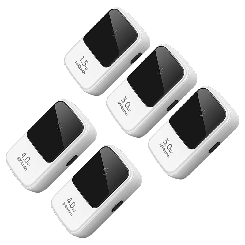 

1Pc Aquarium Fish Oxygenation Pump Fish Tank Aerator Silent USB with Battery Portable Small Household Outing Oxygen Pump White