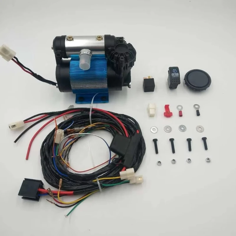 

12V air compressor for differential lockers, rear and front axle SUV air pumps