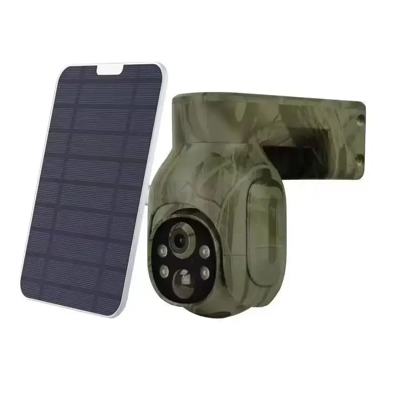 4G SIM Card Camouflage Hunting Solar Power Camera Security Night Vision Network Speaker IP PIR Cameras