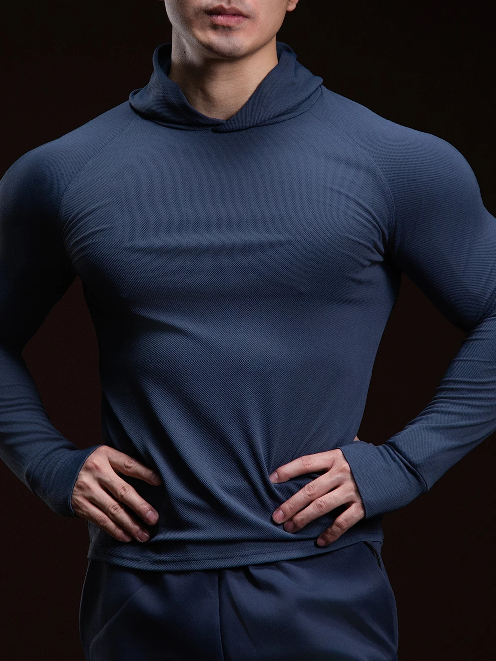 

Мужская толстовка Barbro с длинным рукавом, спортивная одежда для бега, повседневная, ультралегкая, дышащая, из полиэстера