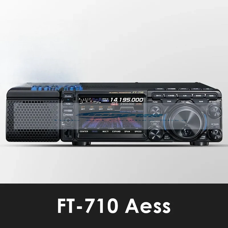 

Émetteur-récepteur HF Original FT-710 Aess Field 50MHz 100W, Radio Mobile HF SDR avec/sans haut-parleur SP-40 pour YAESU