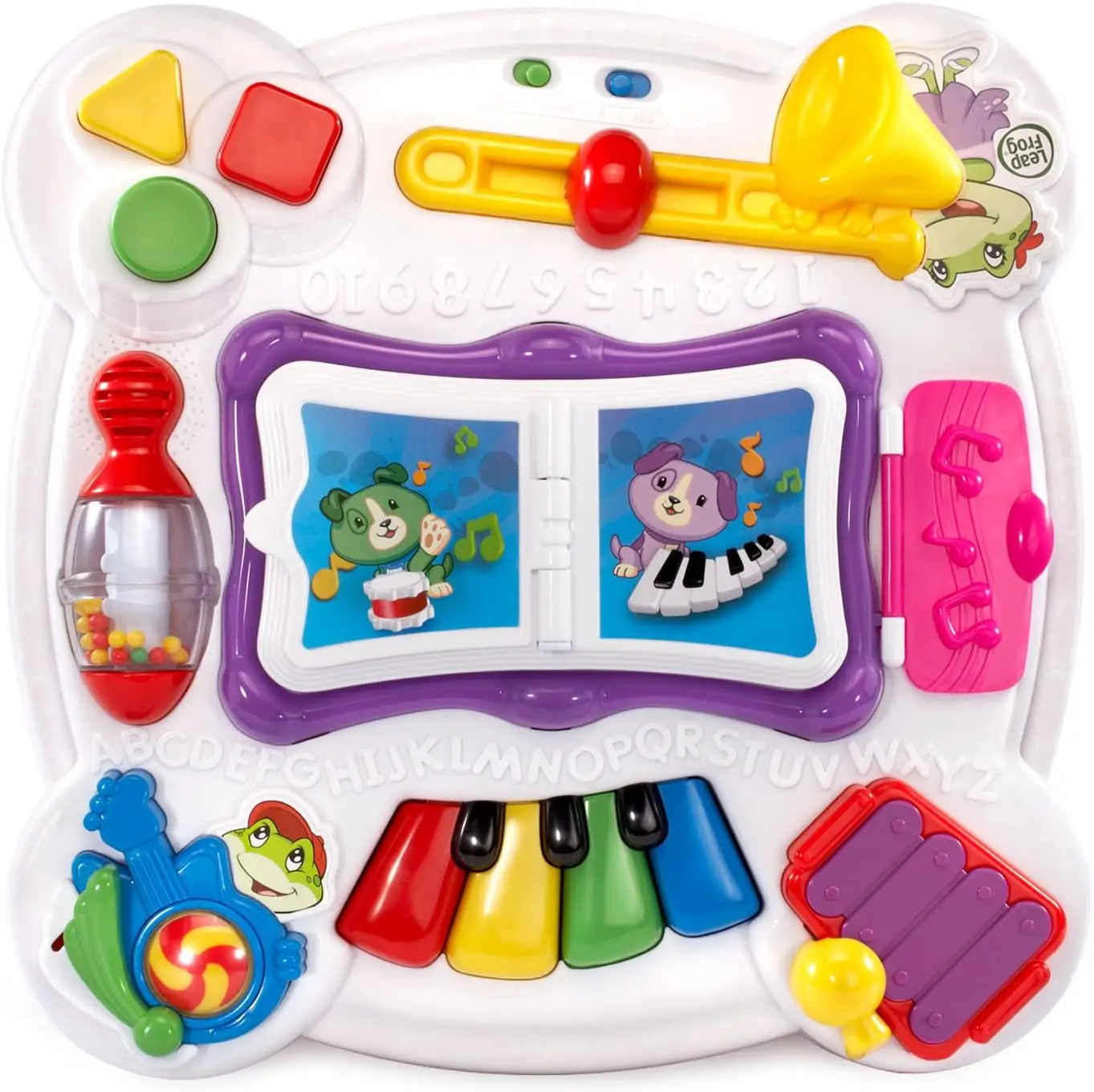 Interactive Musical Learning Table for Toddlers, Pink - 70+ Songs & Bilingual Play