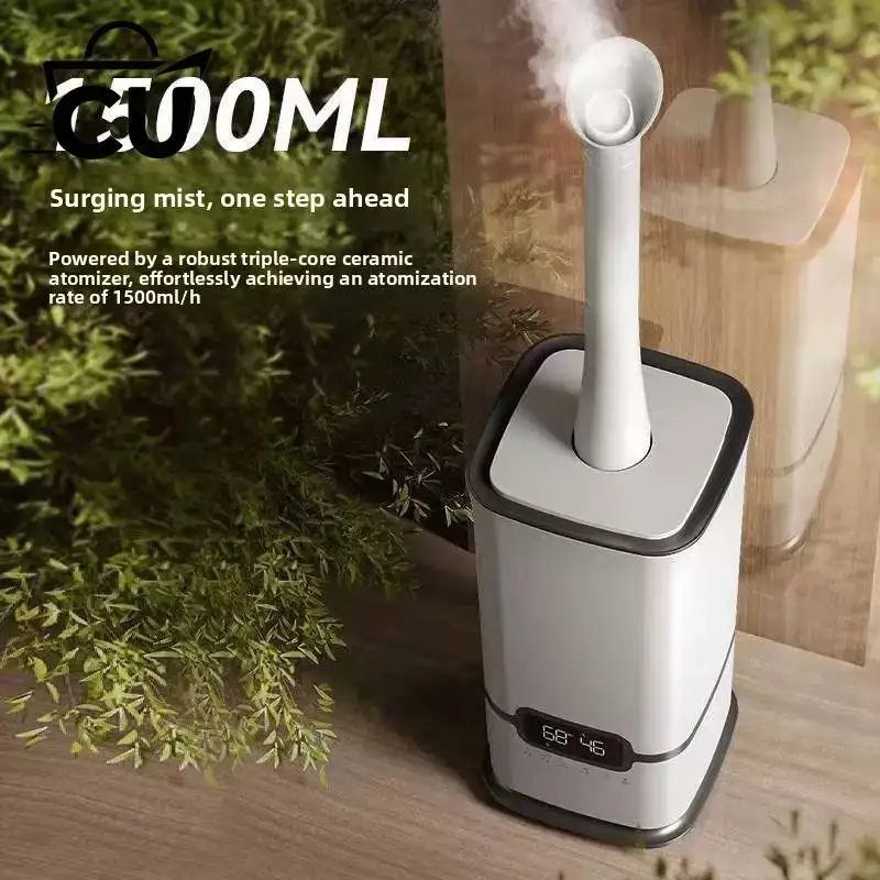 3-Core Industrial Intelligent Constant Humidity Humidifier Large Mist Output Automatic Water Refill Ultrasonic Atomizer