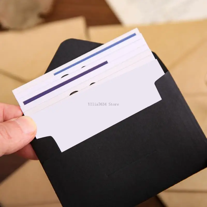 

Pack Of 20 Paper Envelopes For Party Invitation Wedding Valentines Christmas Card Mailing 4x2.76Inch Flipping Envelope