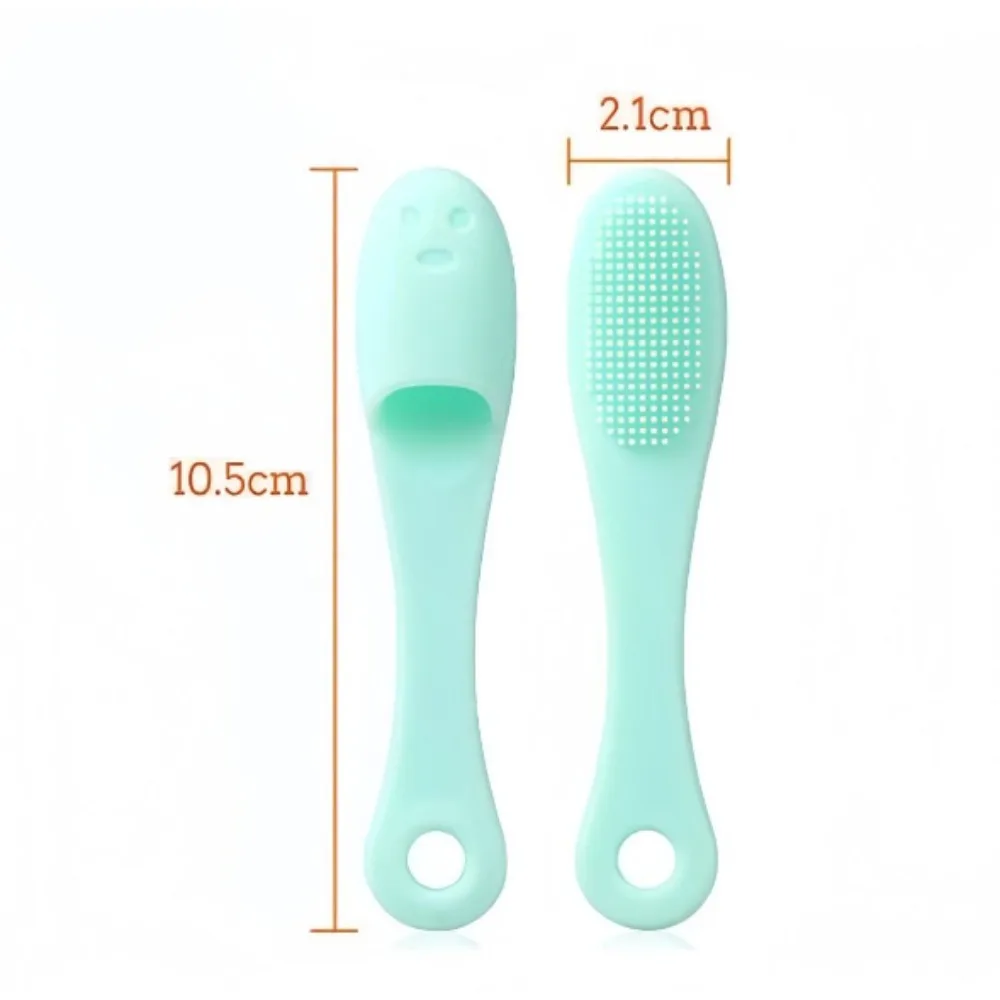 Random color 2 cats black chin cleaning brush silicone brush cleaning pet cat dog comb