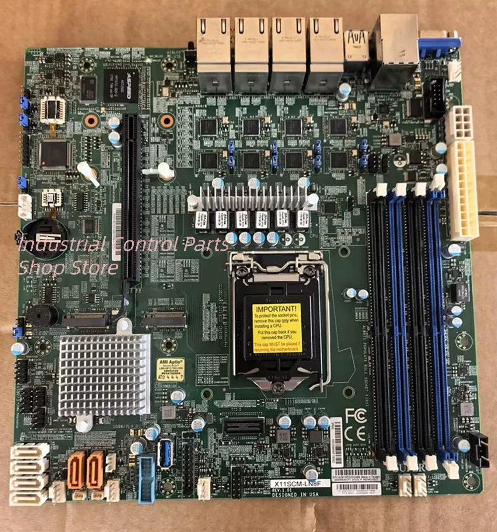 X11SCM-LN8F single-channel Perfect test Stable performance