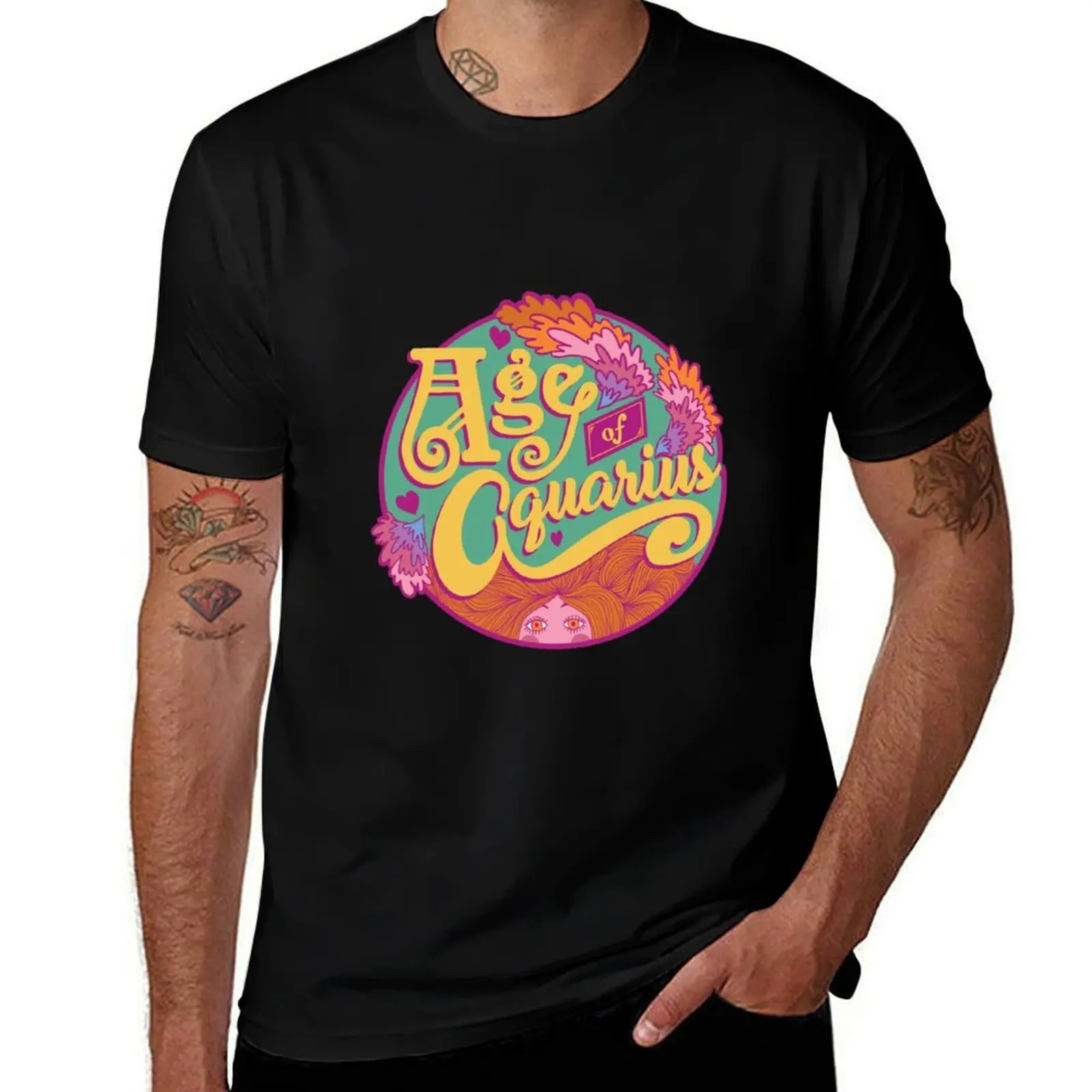 Age of Aquarius T-Shirt mens graphic t shirts T-Shirt