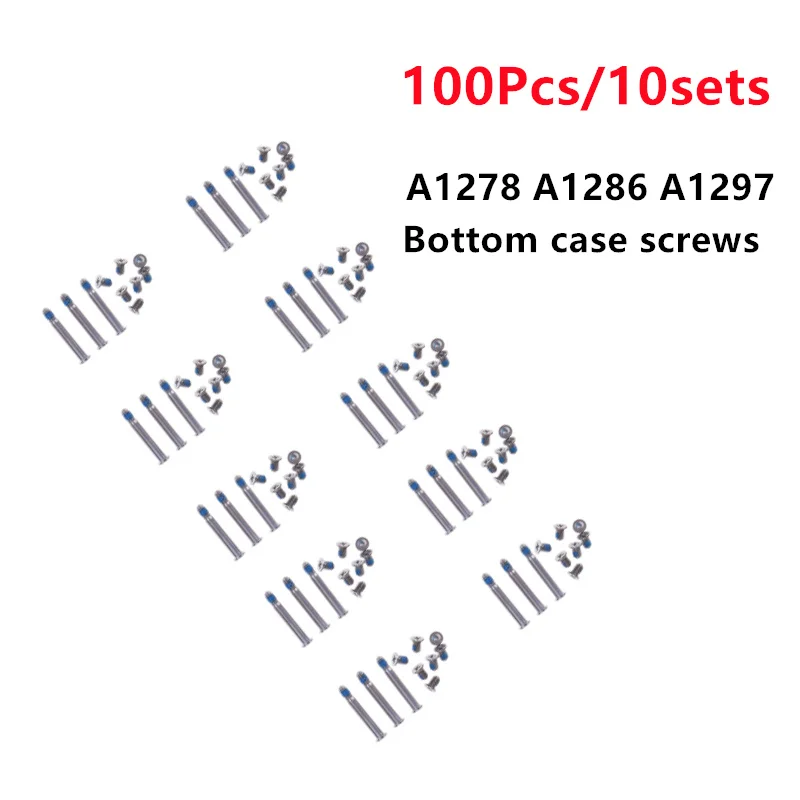 Replacement Bottom Back Cover Screws 10 Sets /100Pcs For MacBook Pro Unibody 13