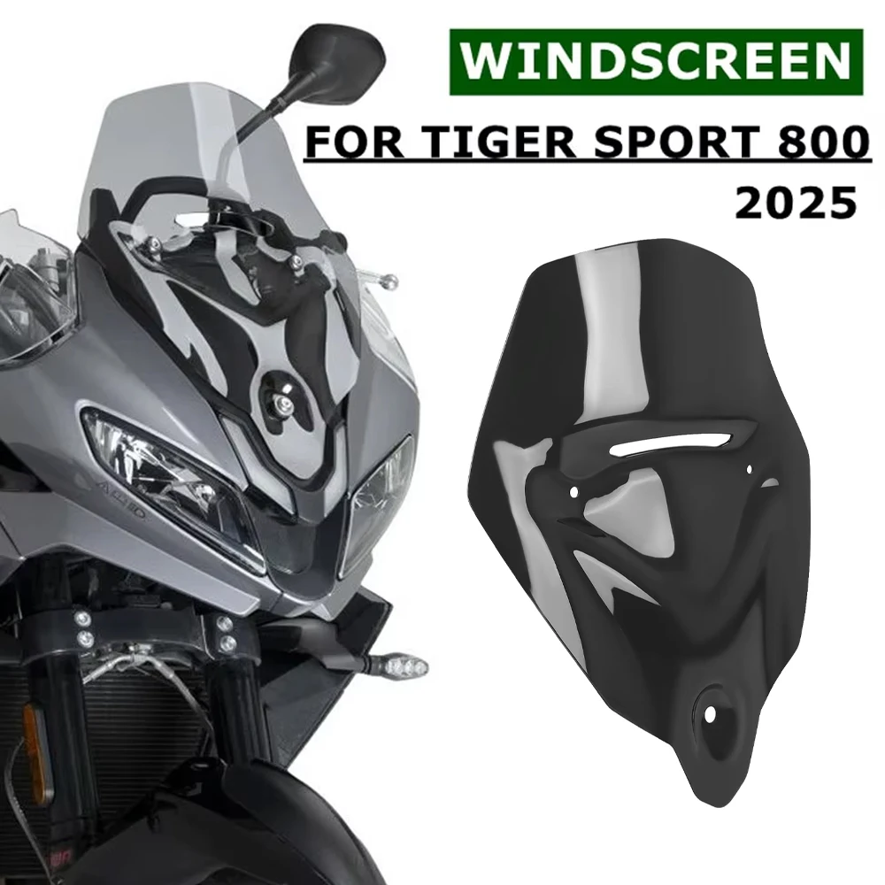 Moto Sport Parabrezza Parabrezza Per Tiger Sport 800 Tiger800 Tiger 800 2025 Vento Schermo Deflettori Copertura di Protezione